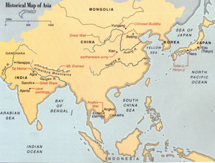Maps Of Asian Rivers 16