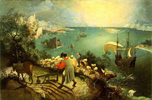 Brueghel's Fall of Icarus